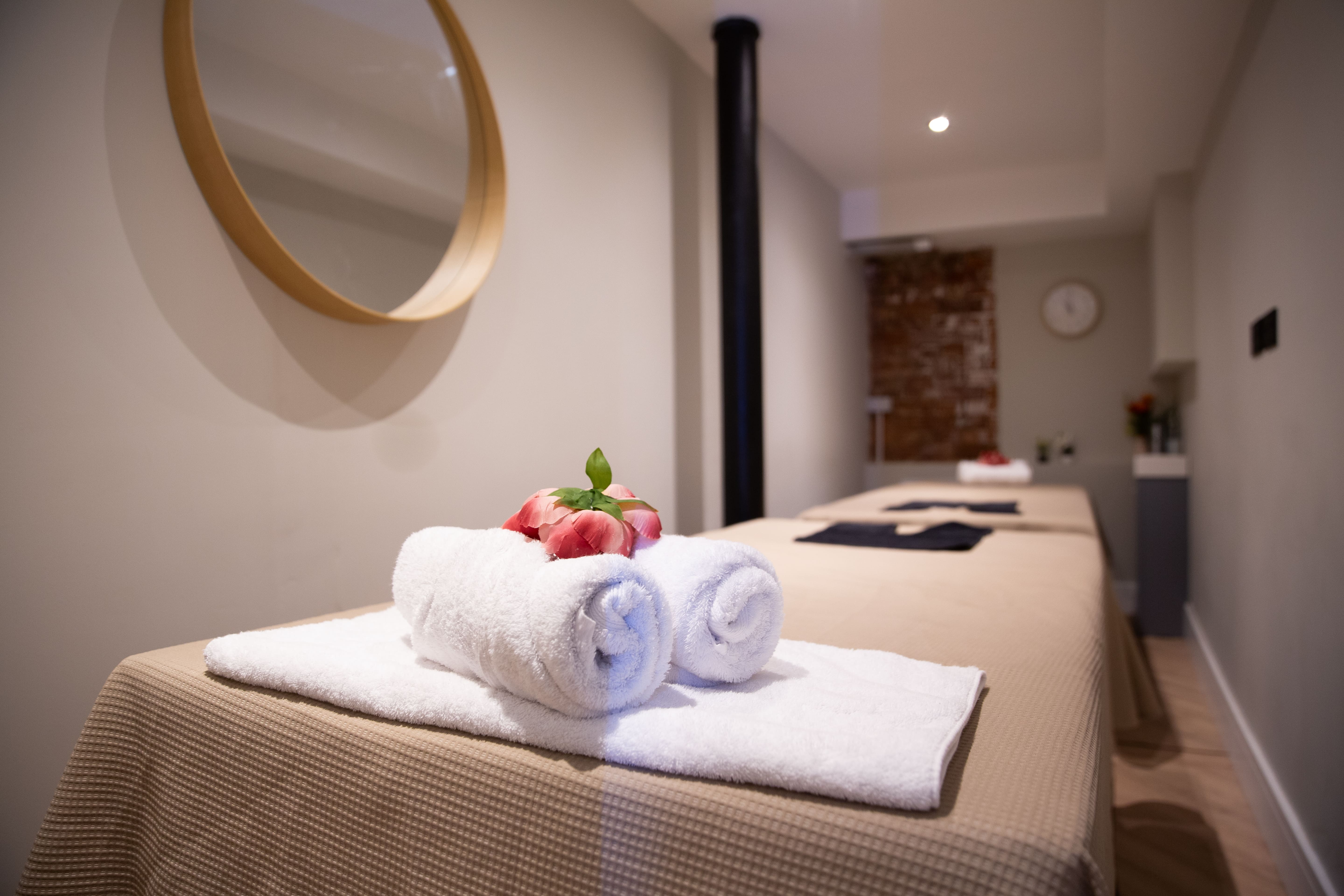 Spa treatment room